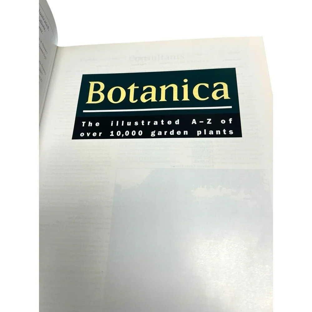Botanica: The Most Complete Garden Encyclopedia Ever Published -‎ GOOD